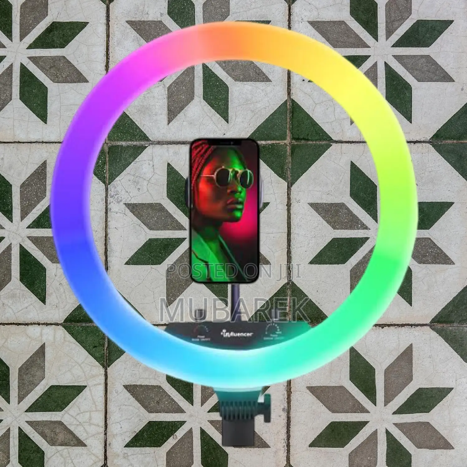 22 Inch RGB Ring Light Lens