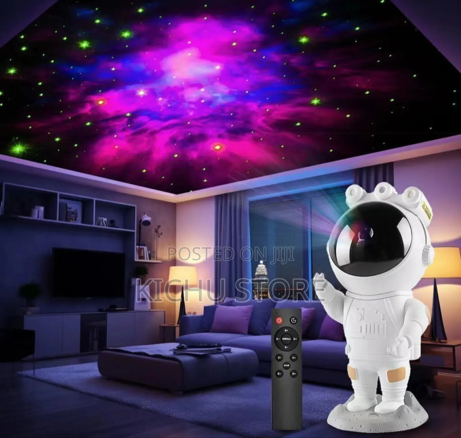 Astronaut Galaxy Star Light Projector Is the Newest Night