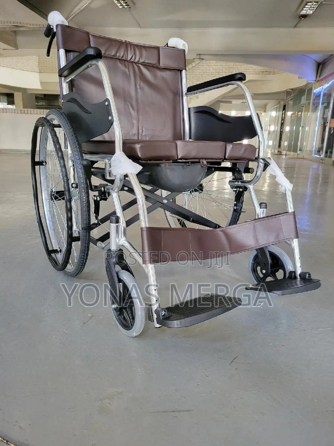 Toilet Wheelchair~ዊልቼር-Transport to the Bathroom or Shower