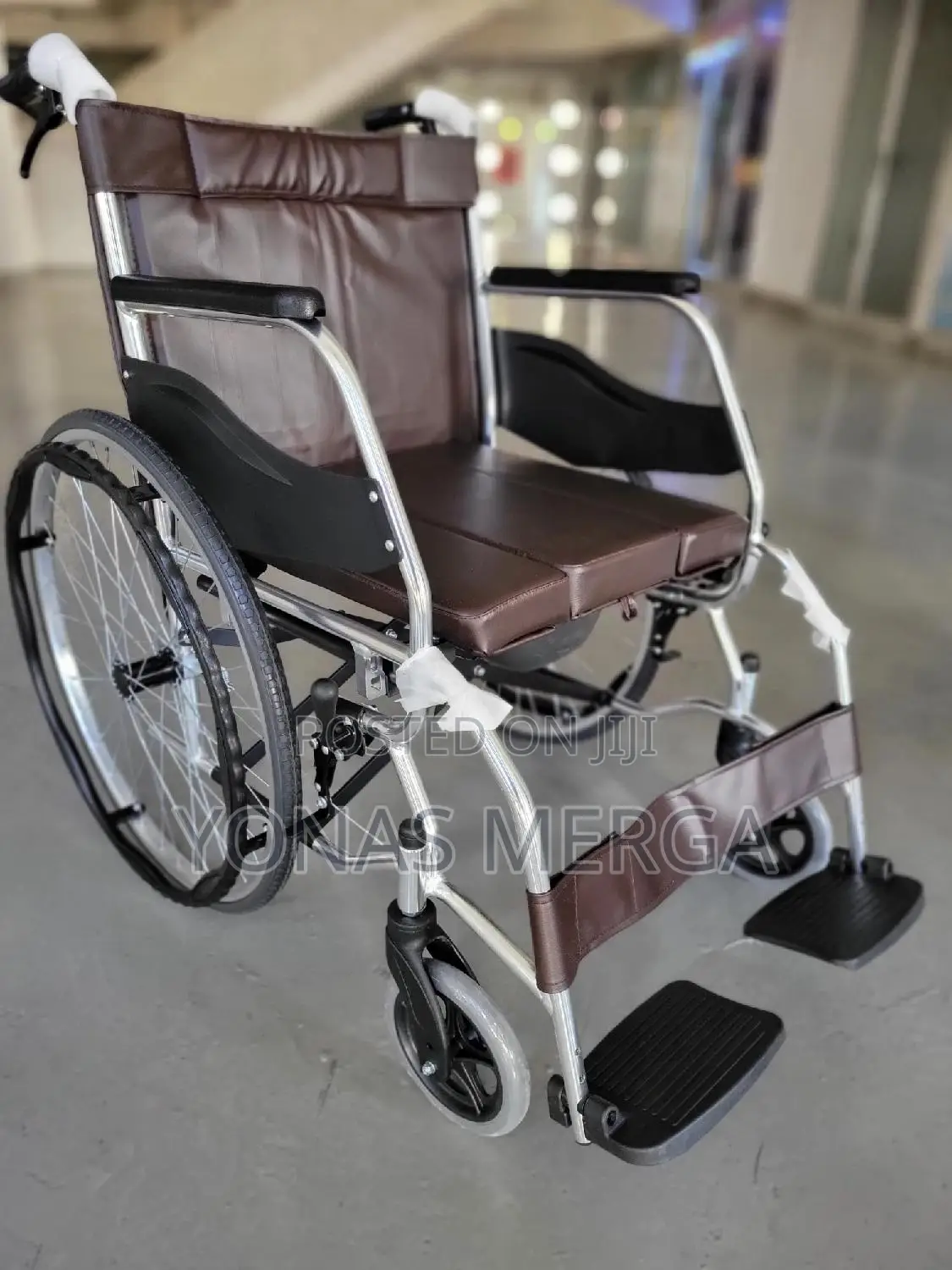 Wheelchair/Self-Propelled Wheelchair Happiness Compact(Navy)