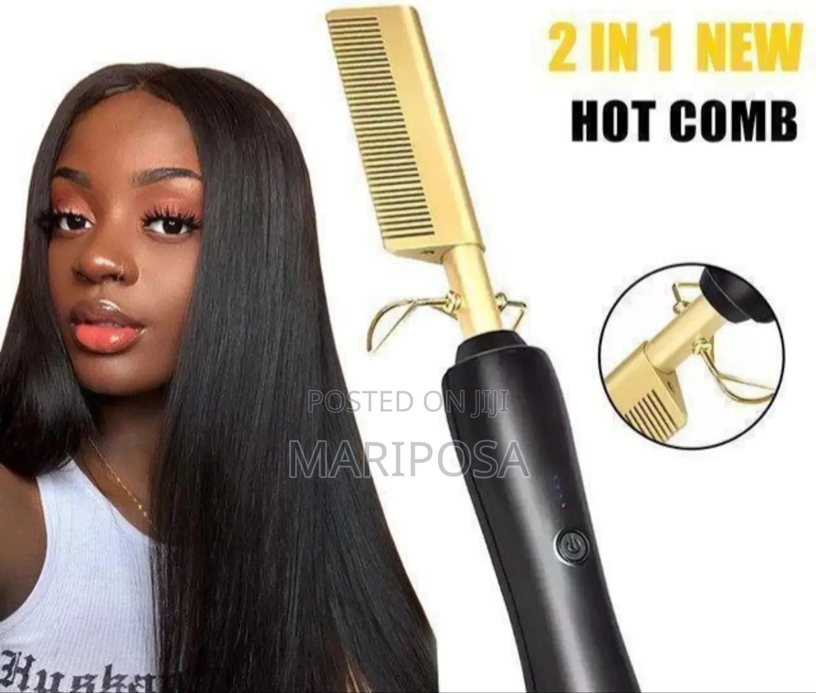  Electric Hair Styling Hot Comb