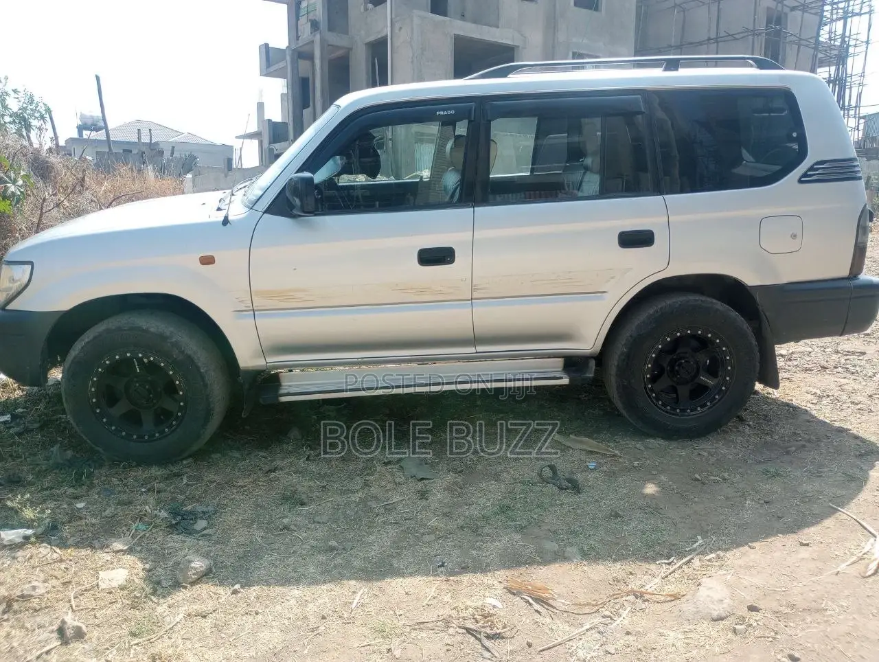 Toyota Land Cruiser Prado 2001 Gray