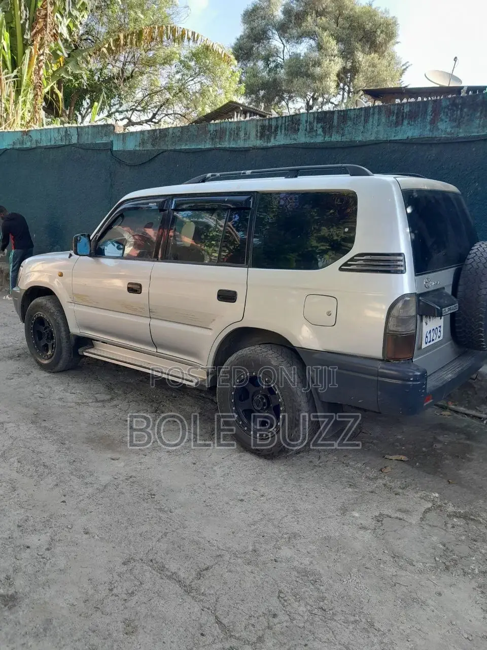 Toyota Land Cruiser Prado 2001 Gray