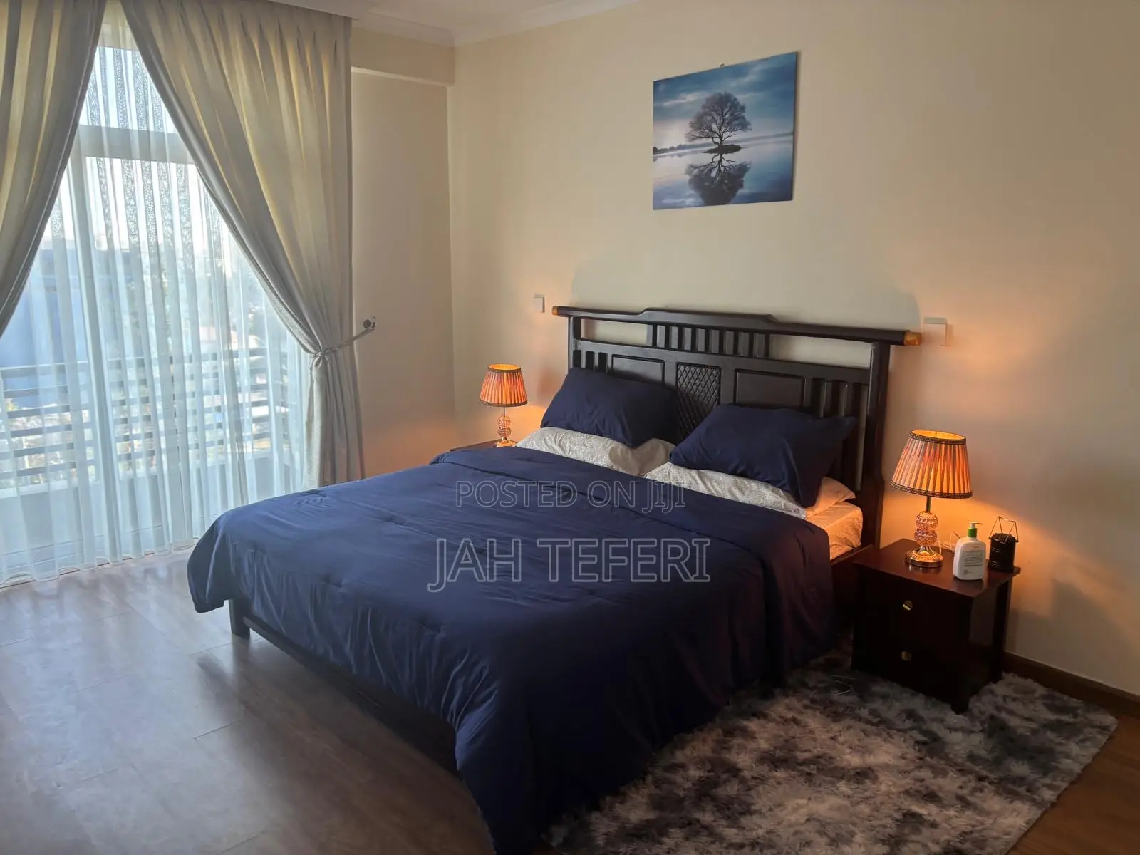 Furnished 3bdrm Apartment in Jambo Real State, Bole for rent