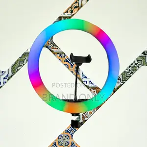 Photo - 22 Inch RGB Ring Light for Photography Studio