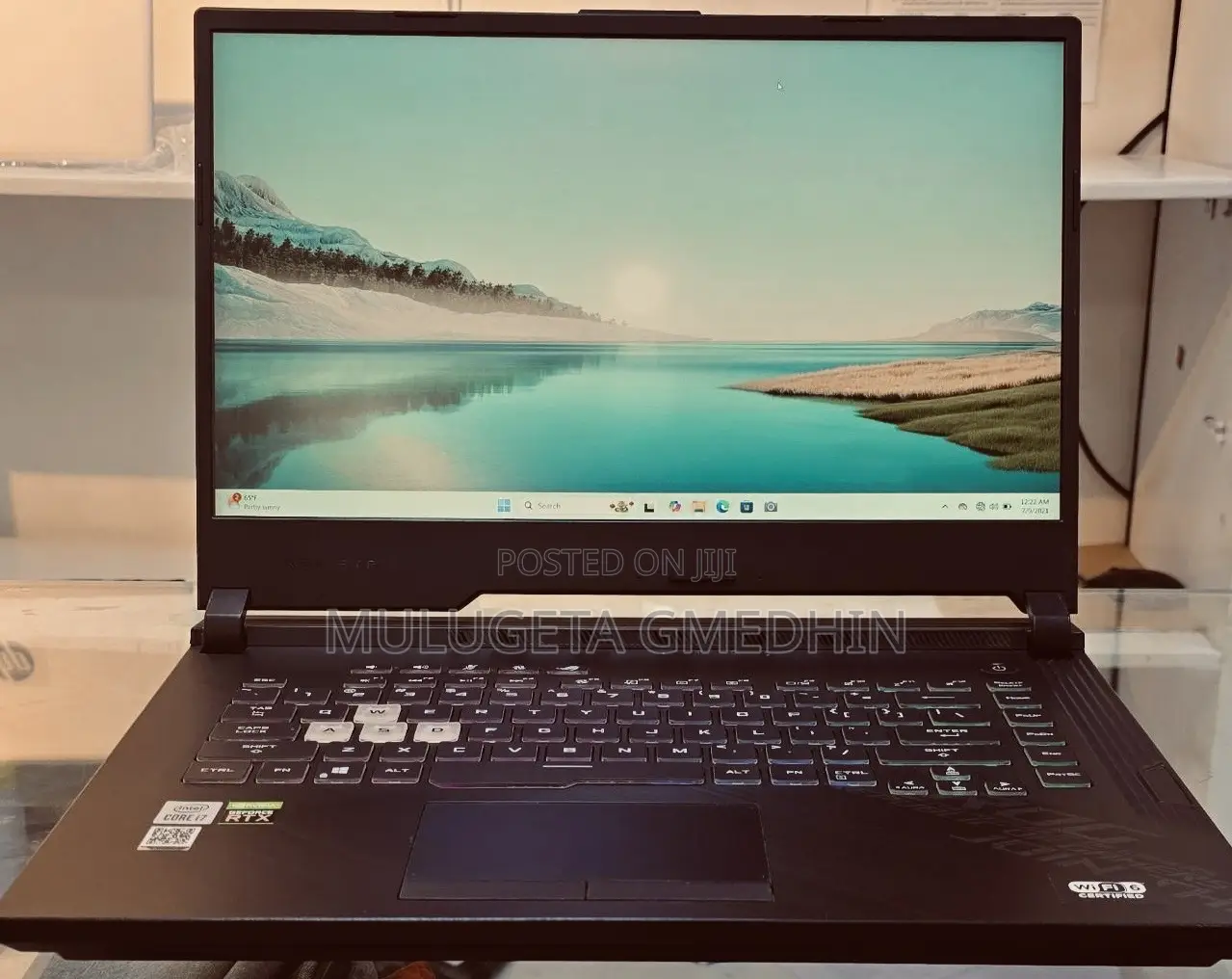 New Laptop Asus ROG Strix G15 16GB Intel Core I7 SSD 512GB