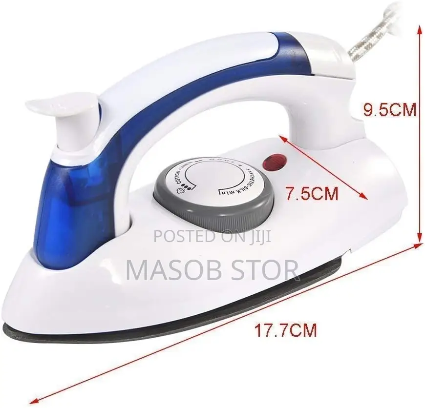 Mini Folding Travel Iron / የልብስ መተኮሻ ቀላል፣ ጊዜ ቆጣቢና ለአያያዝ አመቺ
