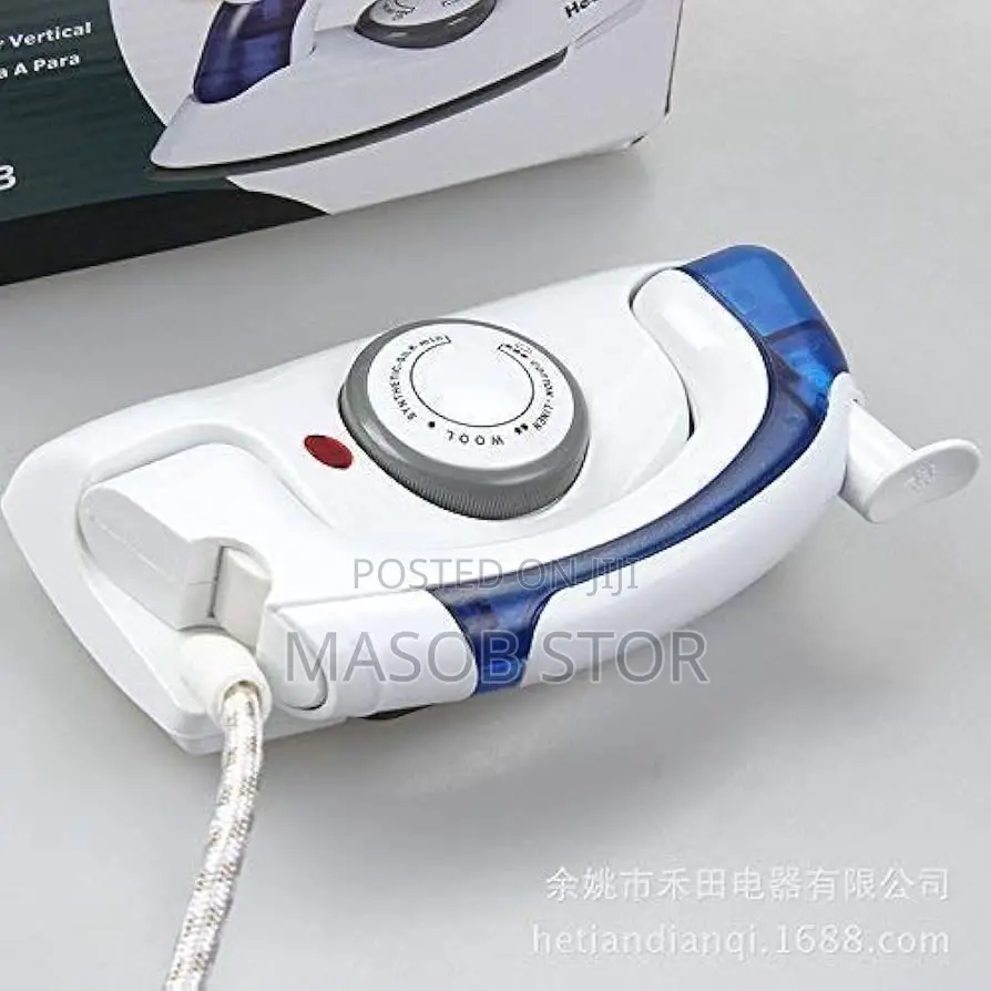 Mini Folding Travel Iron / የልብስ መተኮሻ ቀላል፣ ጊዜ ቆጣቢና ለአያያዝ አመቺ