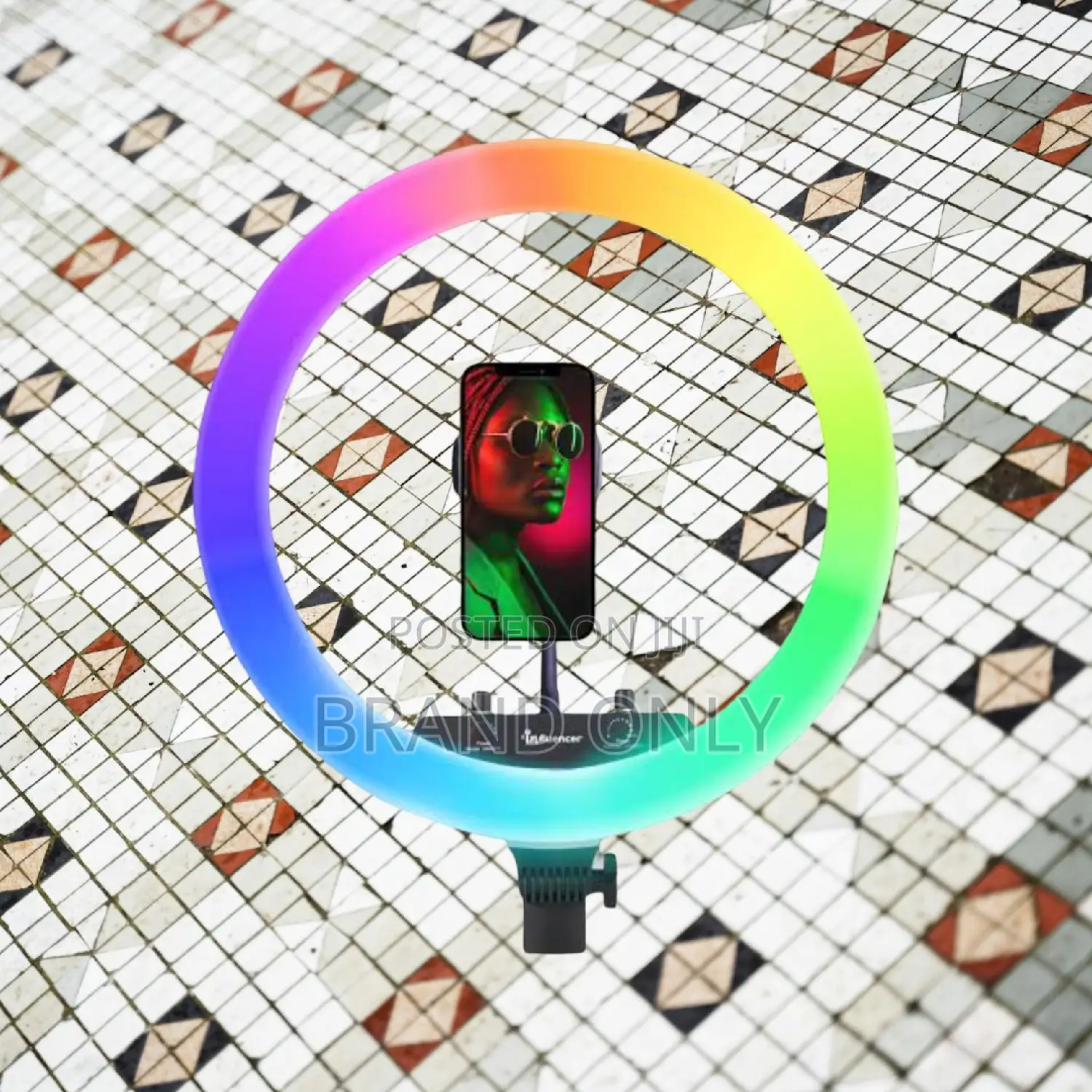 22 Inch RGB Ring Light With 360 Rotation