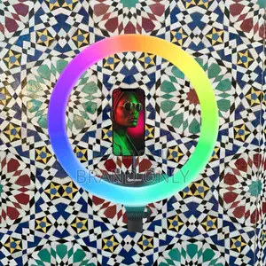 Photo - 22 Inch RGB Ring Light With Dimmable Function
