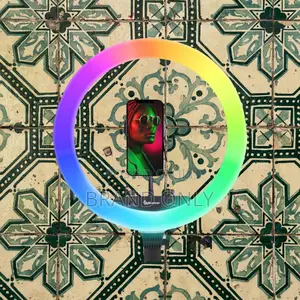 Photo - 22 Inch RGB Ring Light for Stage Performance