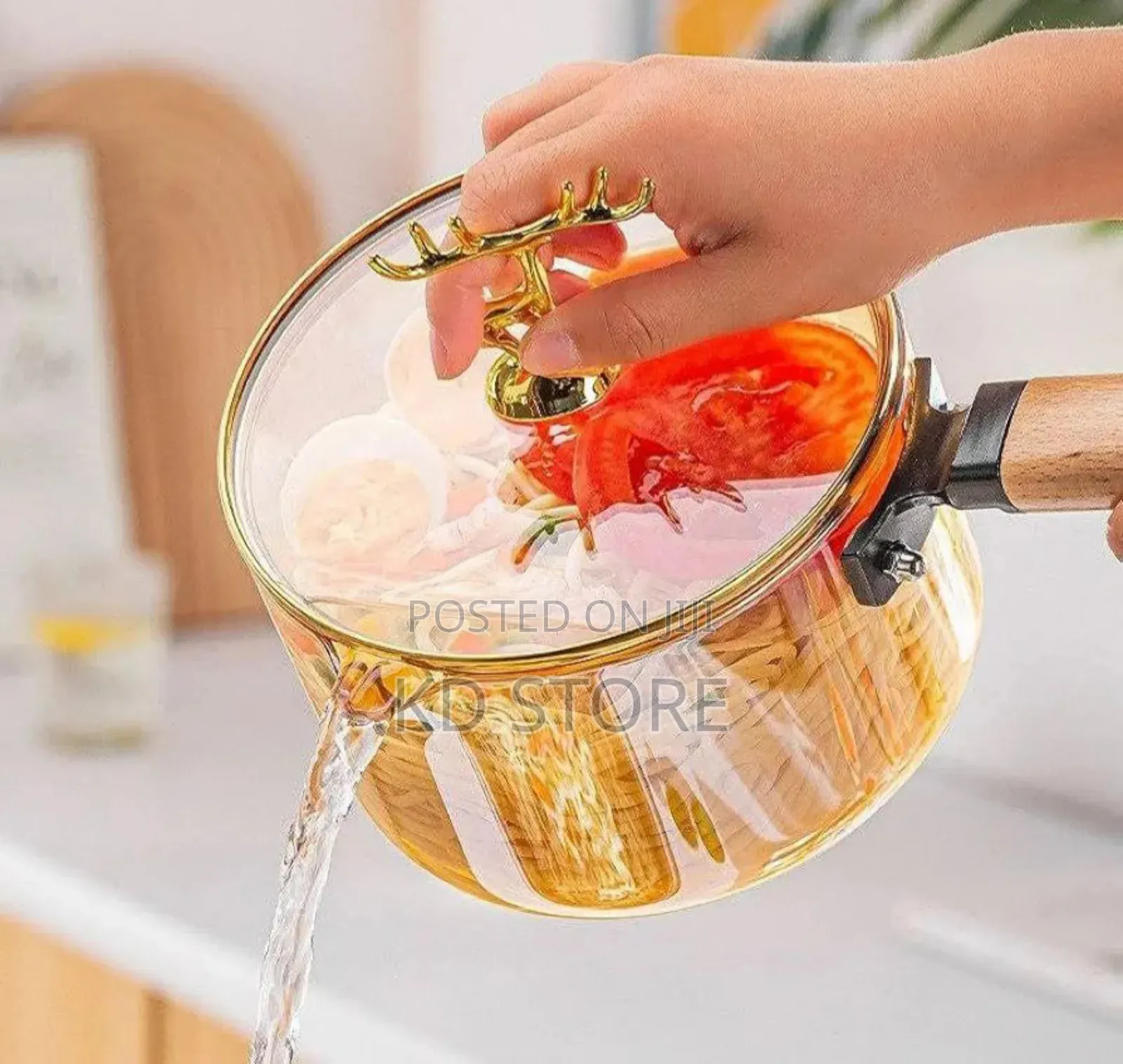 Heat-Resistant Glass Cookware and Serving Pan