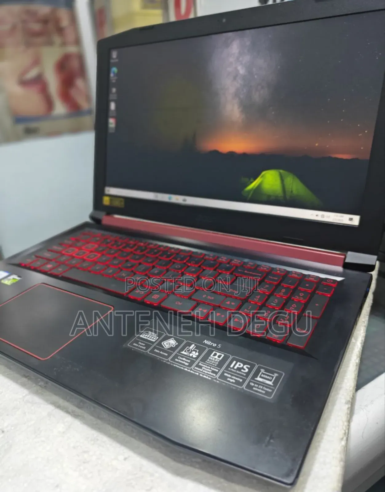 New Laptop Acer Nitro 5 8GB Intel Core I7 SSD 128GB