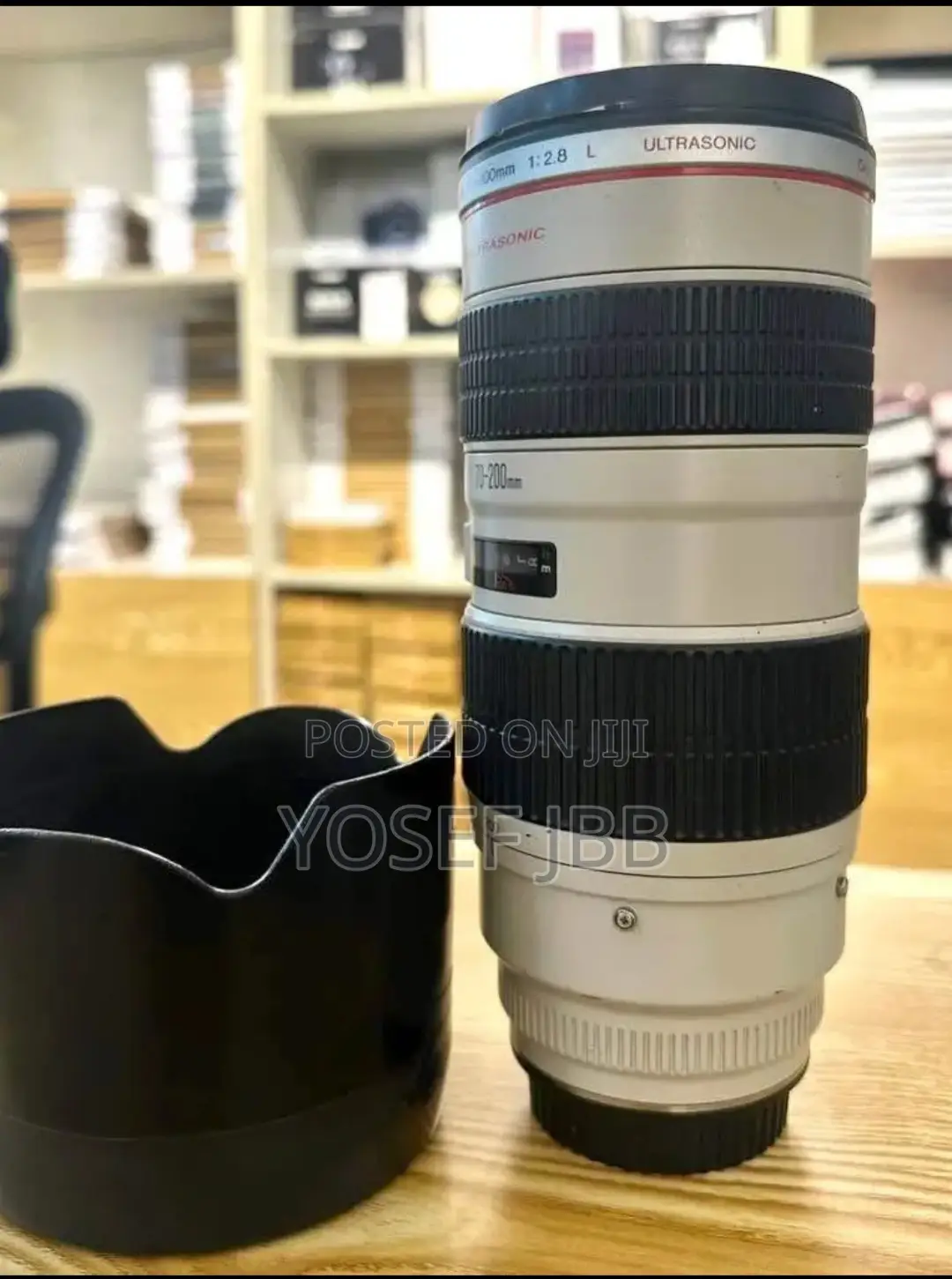 Canon 70-200 Mark 2 Zebra Lens
