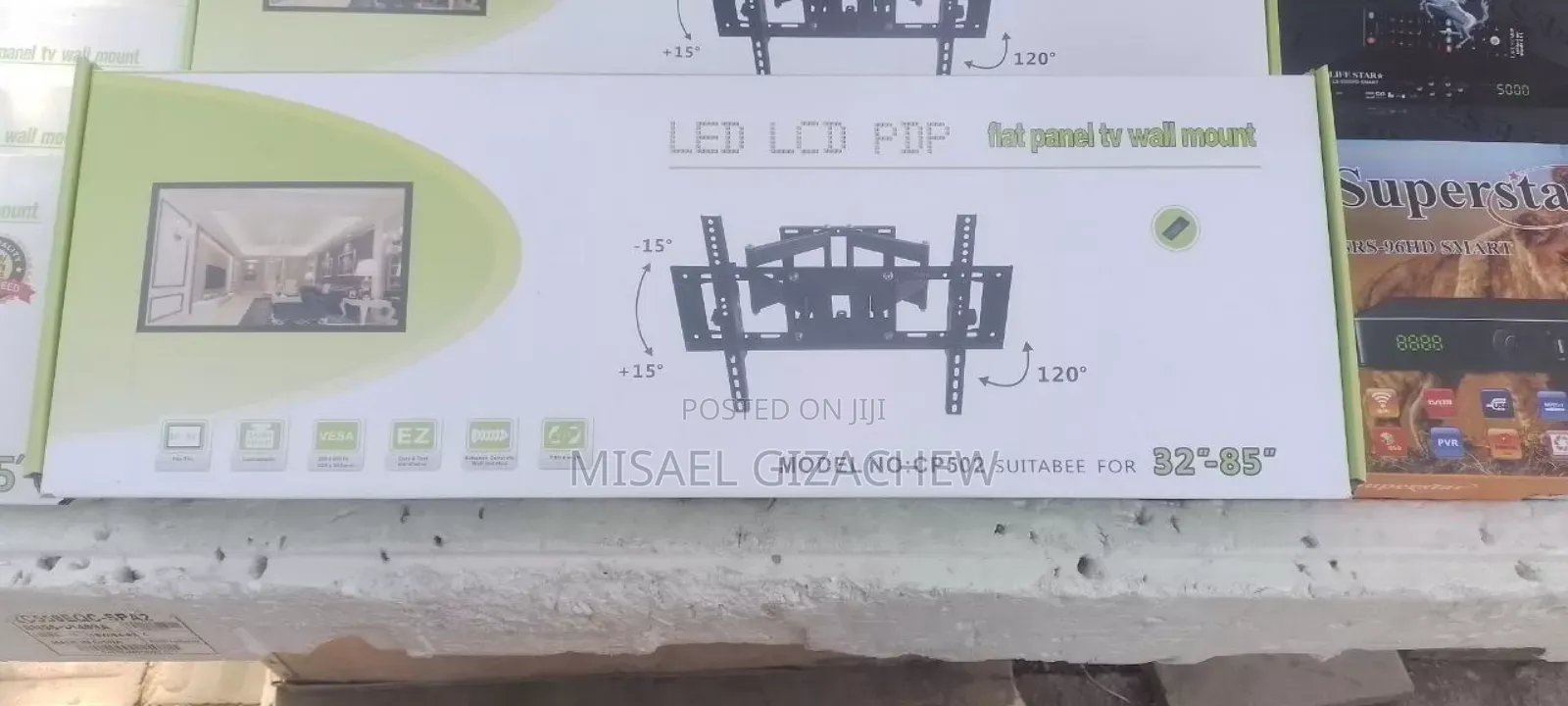 Flaxible Tv Wall Mount Up to 83 Inch