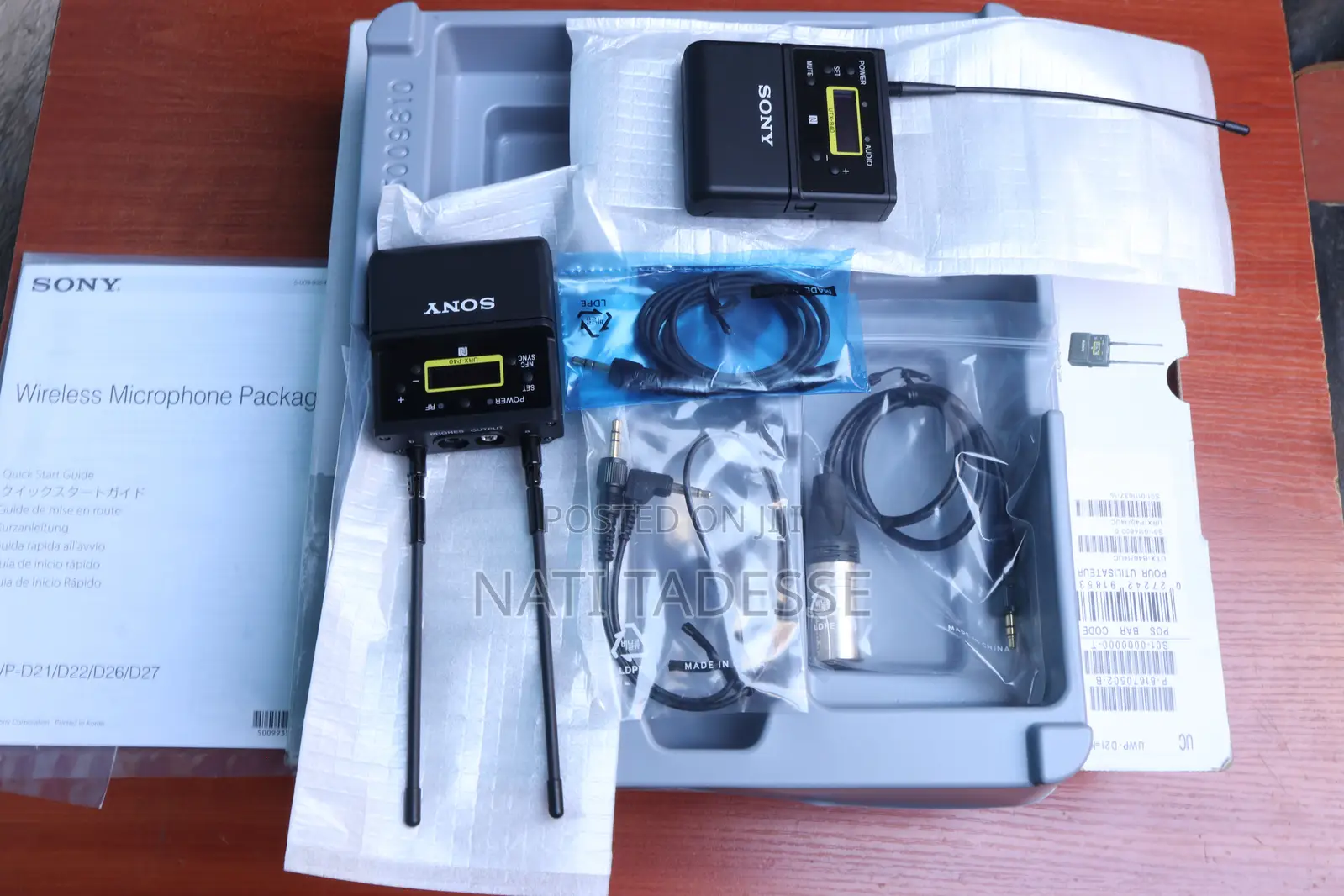 Sony Uwp-D21 Wireless Microphone System