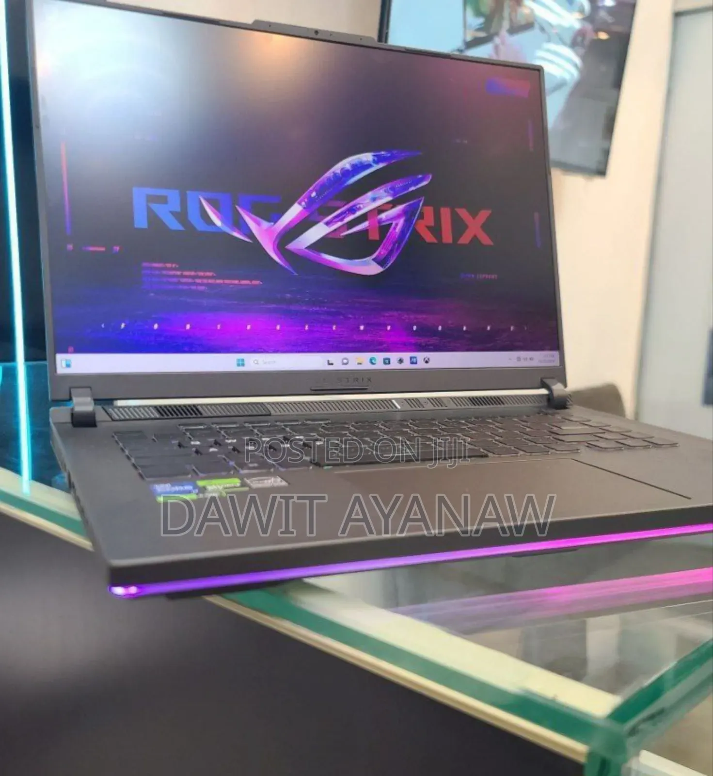 New Laptop Asus ROG Strix G15 16GB Intel Core I7 SSD 1T