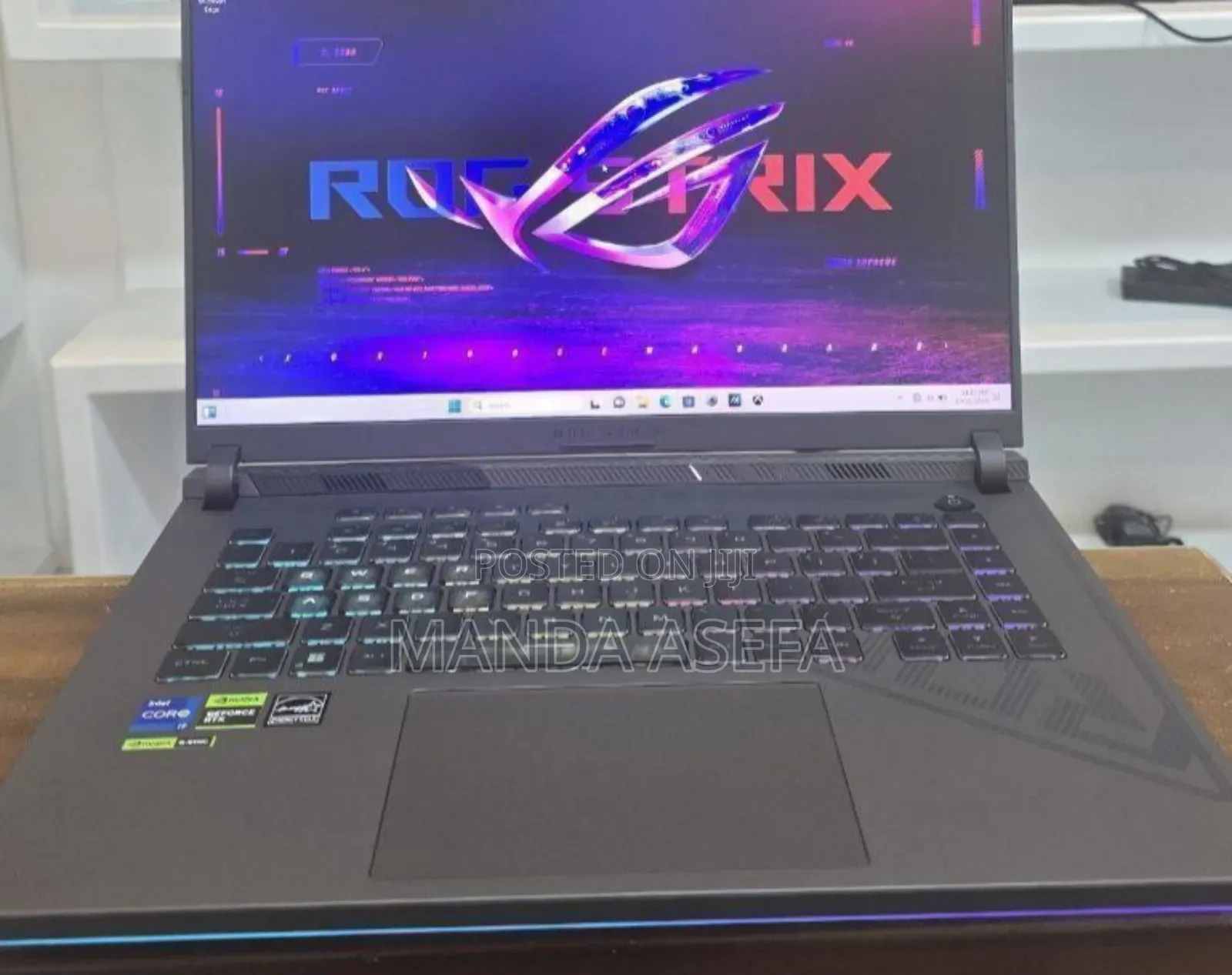 New Laptop Asus ROG Strix G16 G614 16GB Intel Core I7 SSD 1T