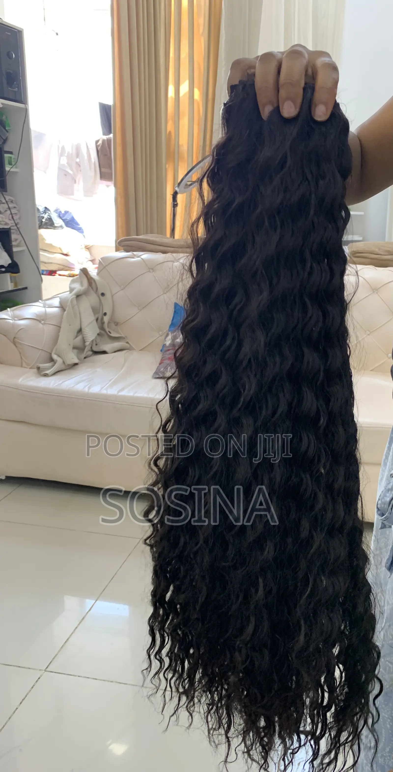 26” Frizzy Human Like Hair