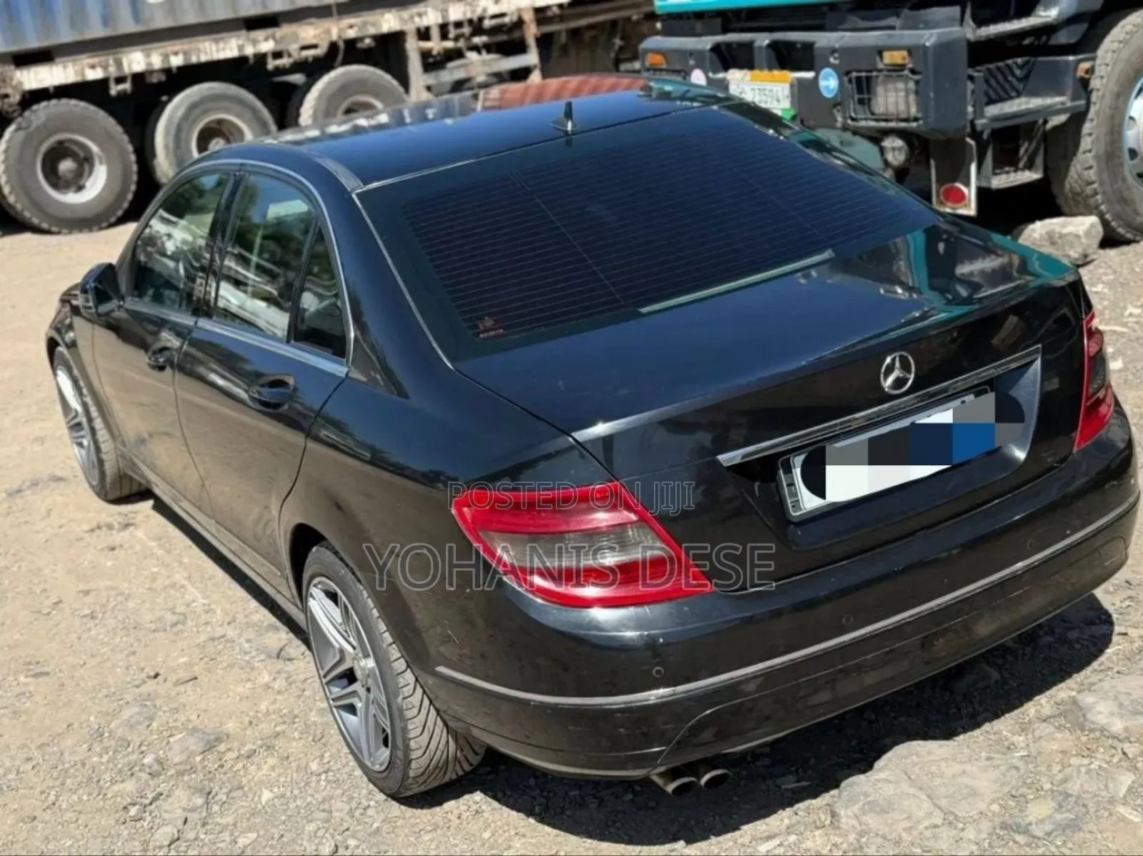 Mercedes-Benz C180 2009 Black