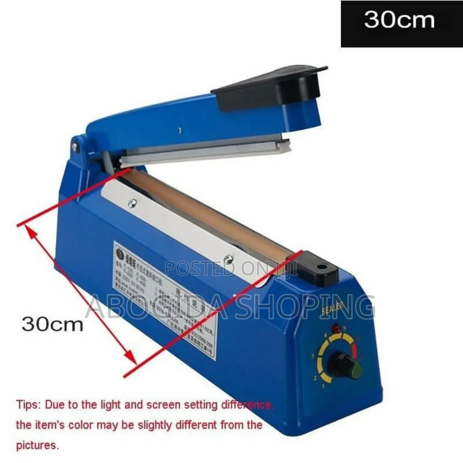 Electric Impulse Sealer – 30cm Plastic Bag Sealing Machine