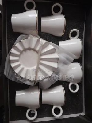 Photo -  Elegant 12-Piece Coffee Cup Set With Unique Design 