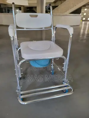 Photo - Multi-Purpose: Toilet Functions as a Commode, Shower Chair
