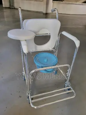 Toilet Chair W/Padded Seat፭₮Commode Chair-a Backrestፖፖ ወንበር