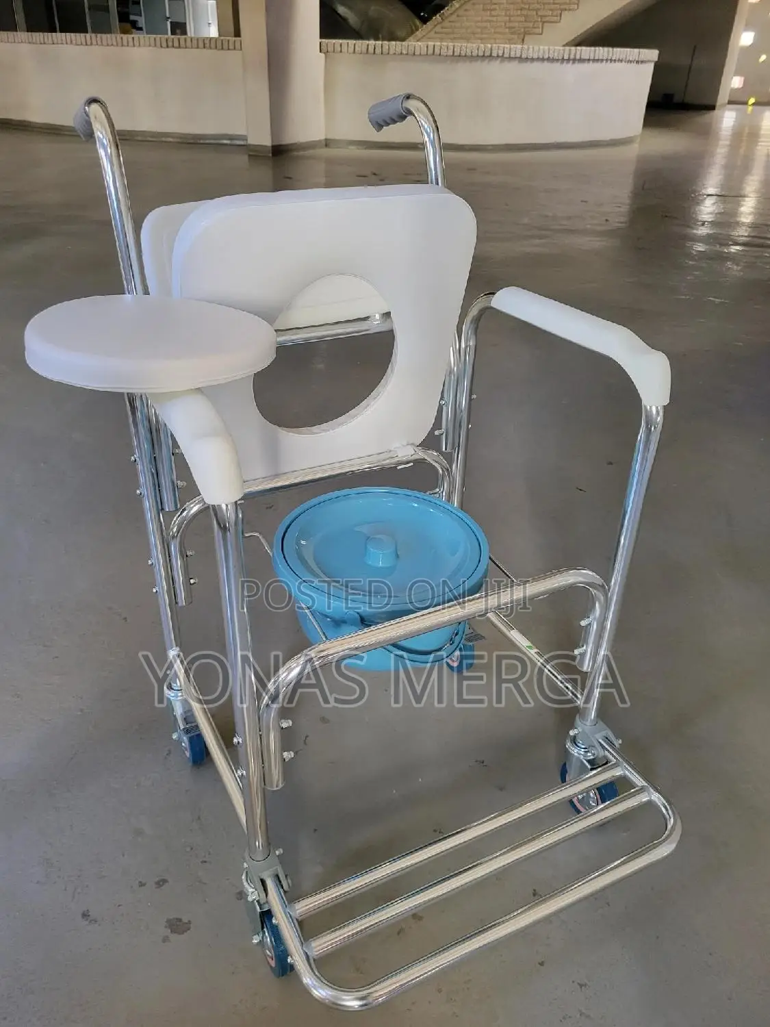 Multifunction Shower Chair፮₶Rolling Bedside፬zcommode Chair