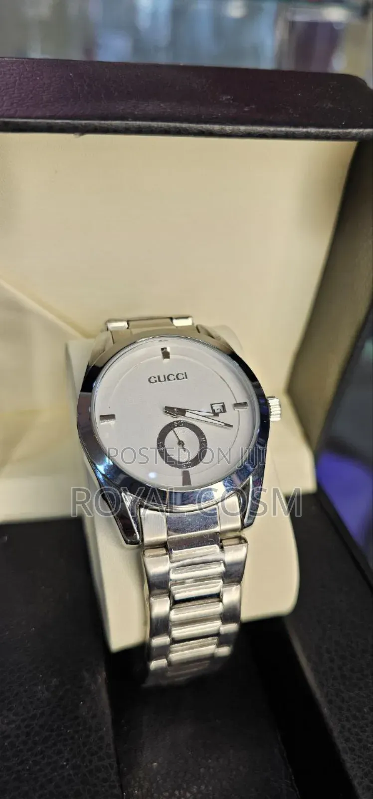Gucci Blank Dial Unique Men's Watches