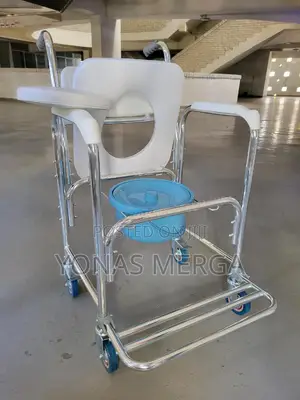 Toilet Chair፻¶Popo Chair፼℞ፖፖቼር₹Aluminum Bath Chair With Arms
