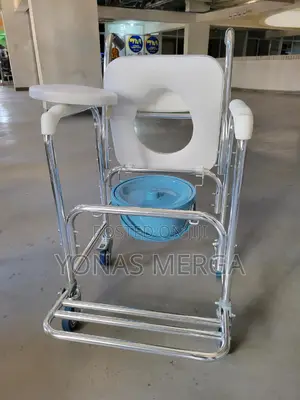 Photo - Toilet Chair፫₠የሻወር Shower Toilet፱曰personal Assist Mobility