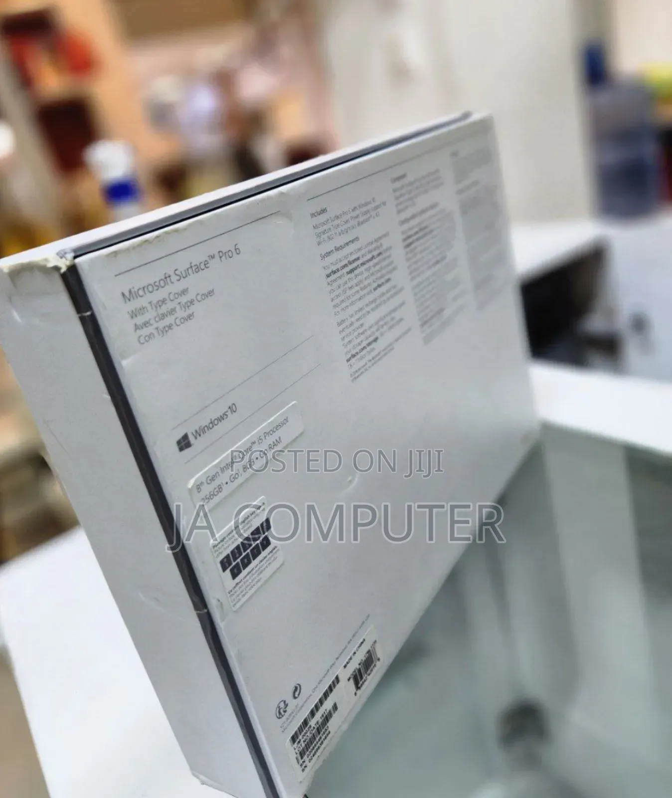 New Laptop Microsoft Surface Pro 6 8GB Intel Core I5 SSD 256GB