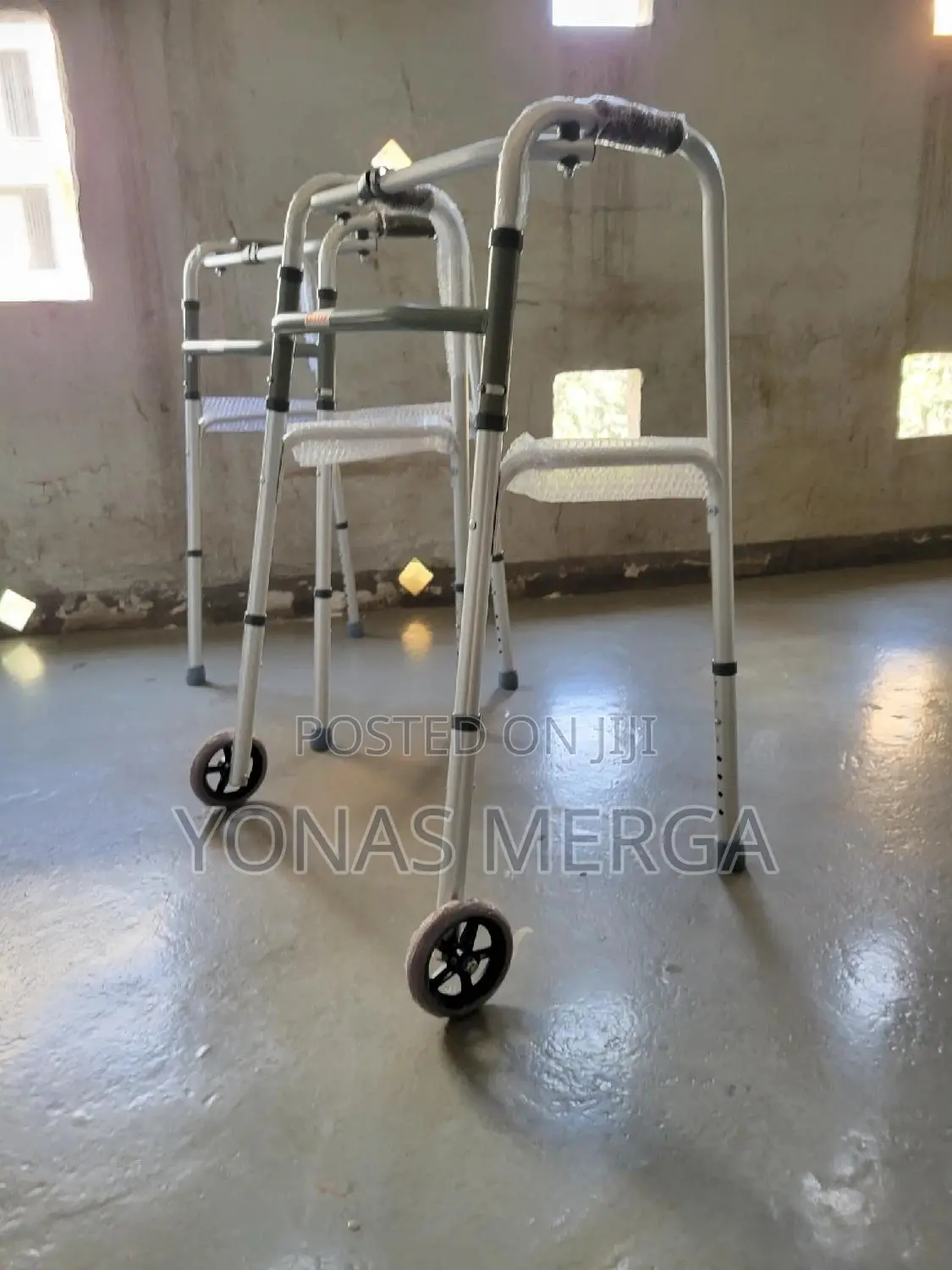Folding Walker፺₳Walker, Alumium Anadized Walker፲吶4leg ወከር