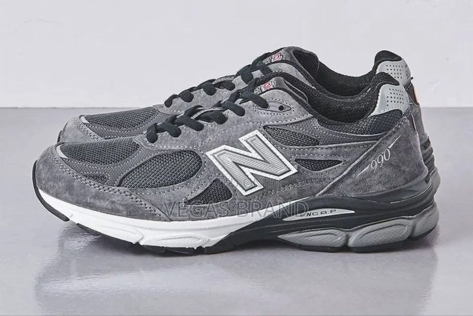 New Balance 990v3 White Grey Master Quality Shoes