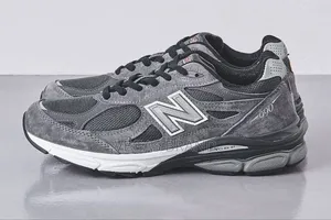 Photo - New Balance 990v3 White Grey Master Quality Shoes