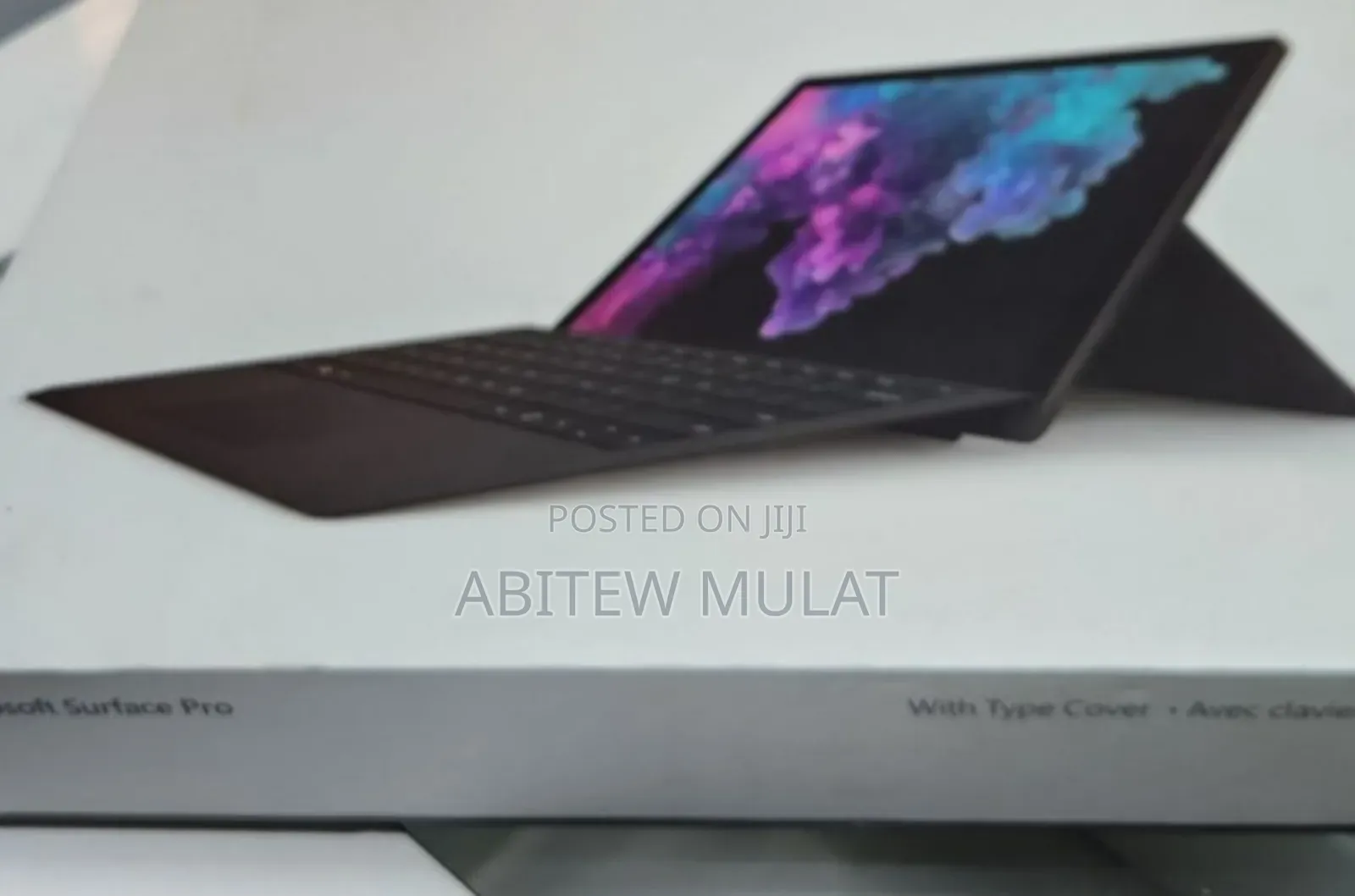 New Laptop Microsoft Surface Pro 6 8GB Intel Core I5 SSD 256GB