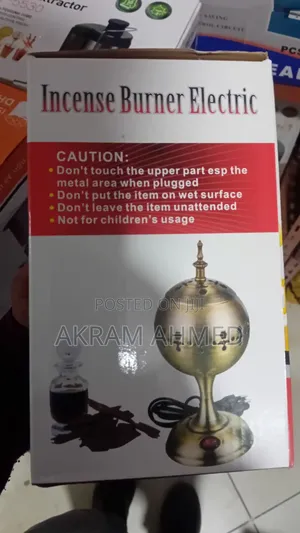 በኤሌክትሪክ የሚሰራ የእጣን ማጨሻ