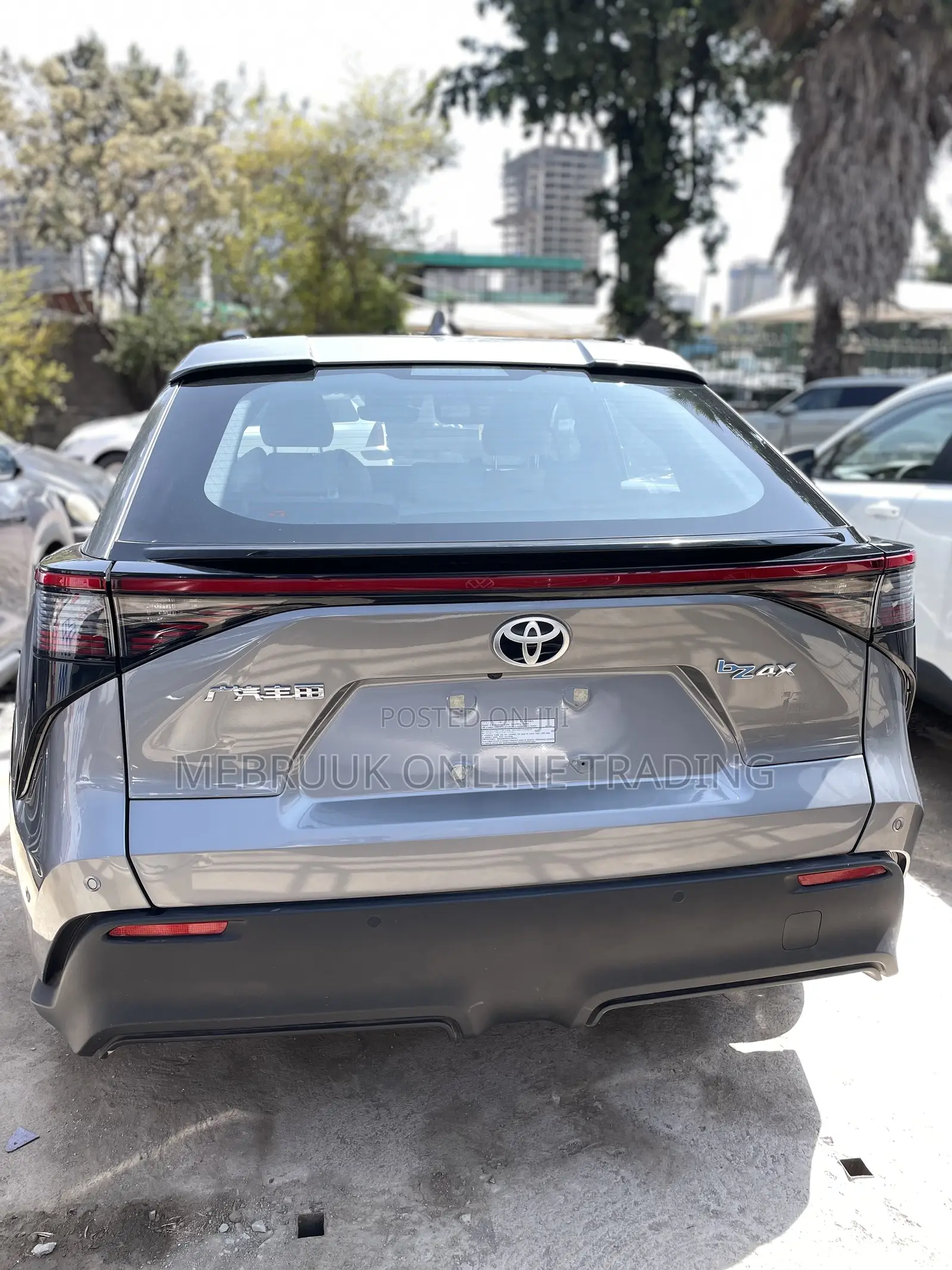 New Toyota bZ4X 2024 Gray