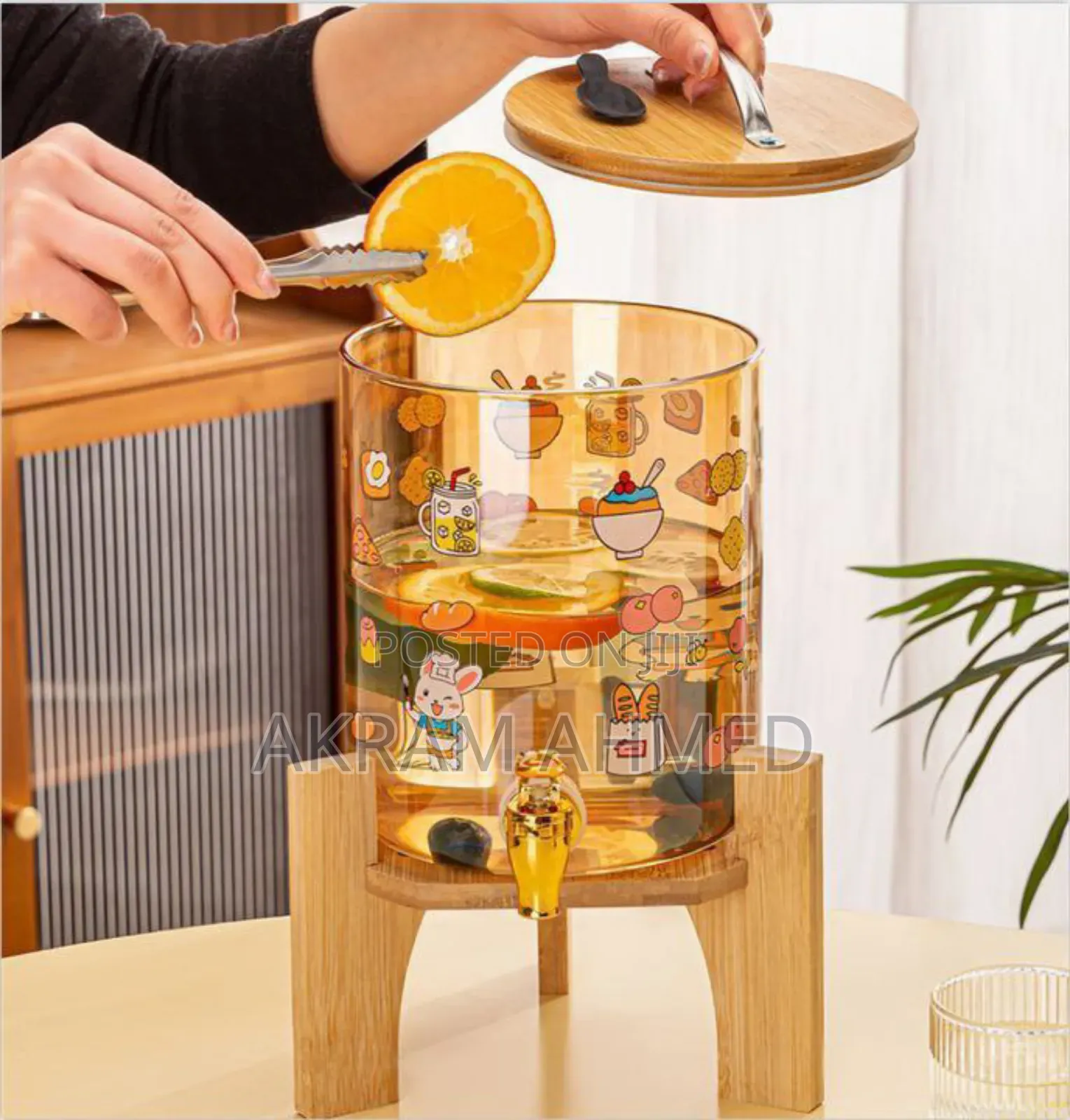 Jar Glasses Dispenser