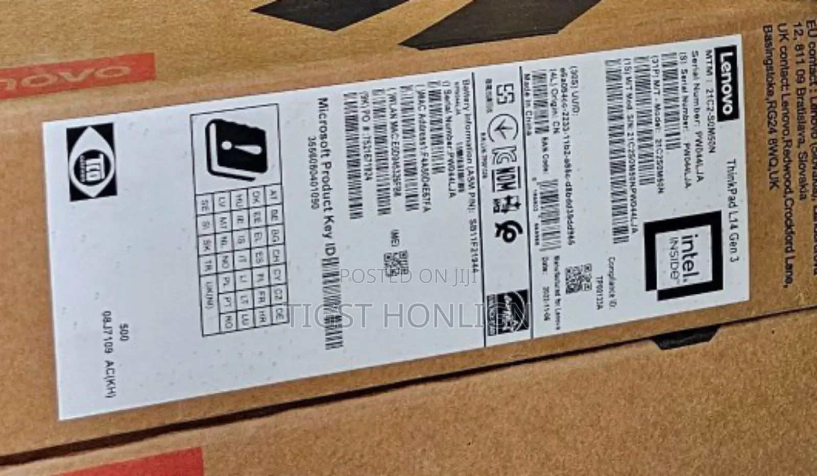 New Laptop Lenovo ThinkPad Yoga 16GB Intel Core I5 SSD 256GB