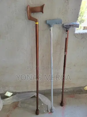 Photo - Walking Stick/T Shape Crutch Lux-Aluminum Cane(Colores)