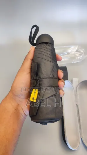 Mini Pocket Uv Umbrella Upf 50+ With Bag