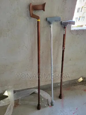 Photo - Cane×፷iron Adjustable Single Leg Walking Stick, for Personal