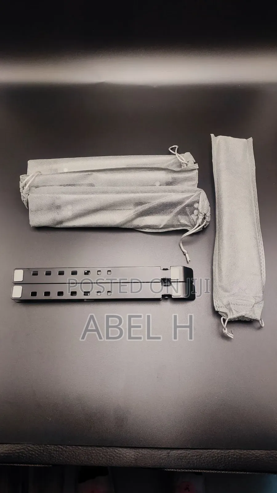 Laptop Stand Aluminum Black | Adjustable