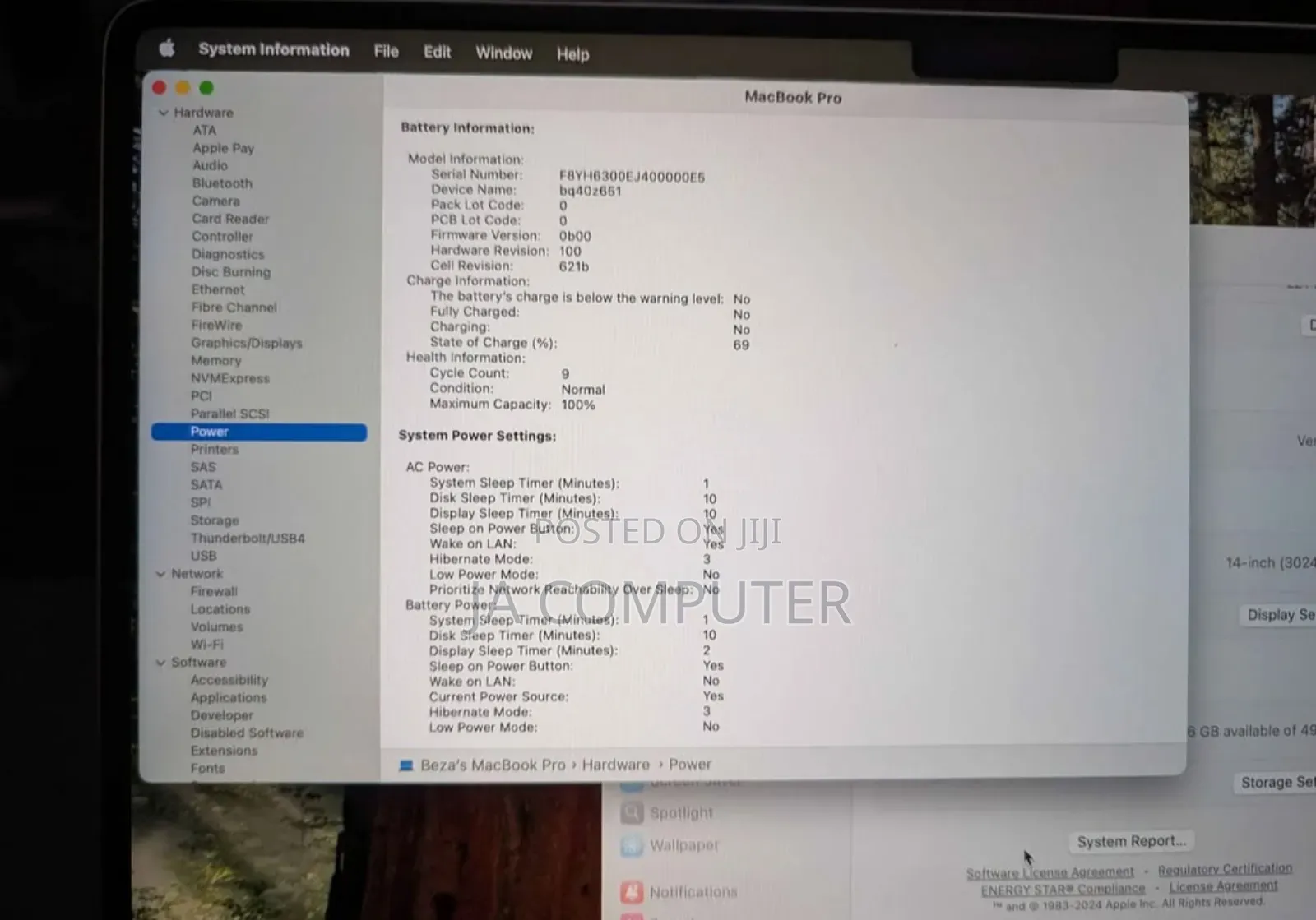 New Apple MacBook Pro 2023 M3 Max 14-Inch 18GB Apple M3 Pro SSD 512GB