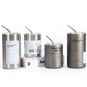 Drinking Jar With Straw