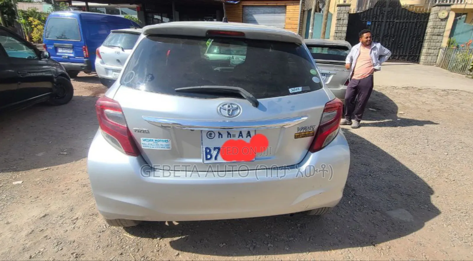 Toyota Yaris 2014 Silver
