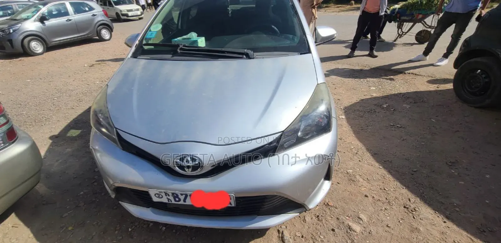 Toyota Yaris 2014 Silver