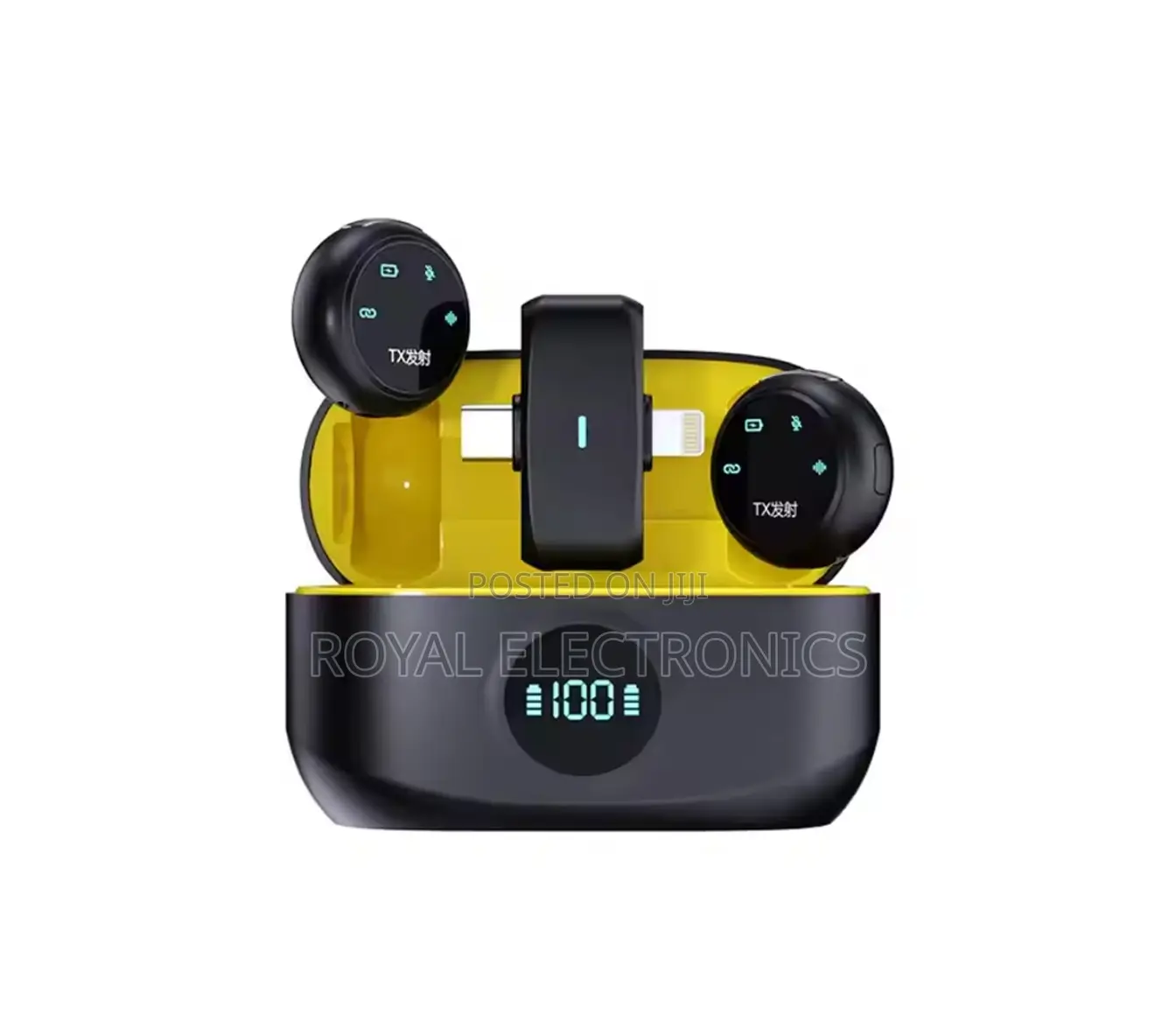 Pro Collar Clip Wireless Microphone for Android Ios